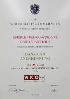 WKO Urkunde